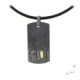 Silver and gold pendant