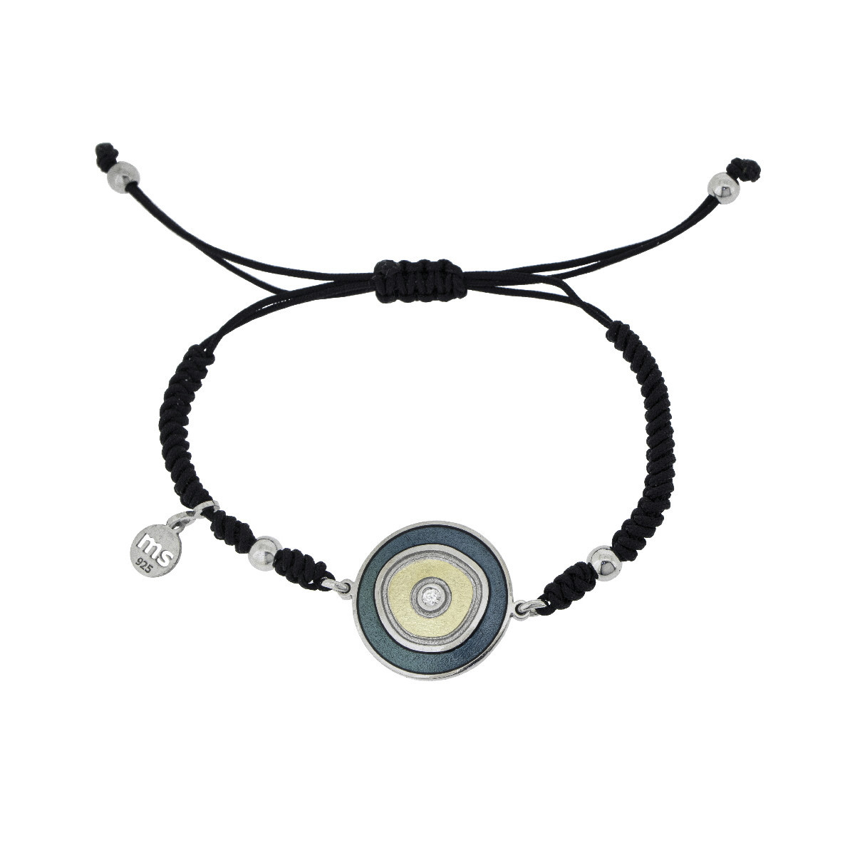 Pulsera de plata y oro