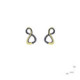 Pendientes de plata y oro