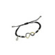 Pulsera de plata y oro