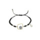 Pulsera de plata, oro y perla