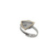 ANELL PLATA, OR I BRILL. 0.015 CT