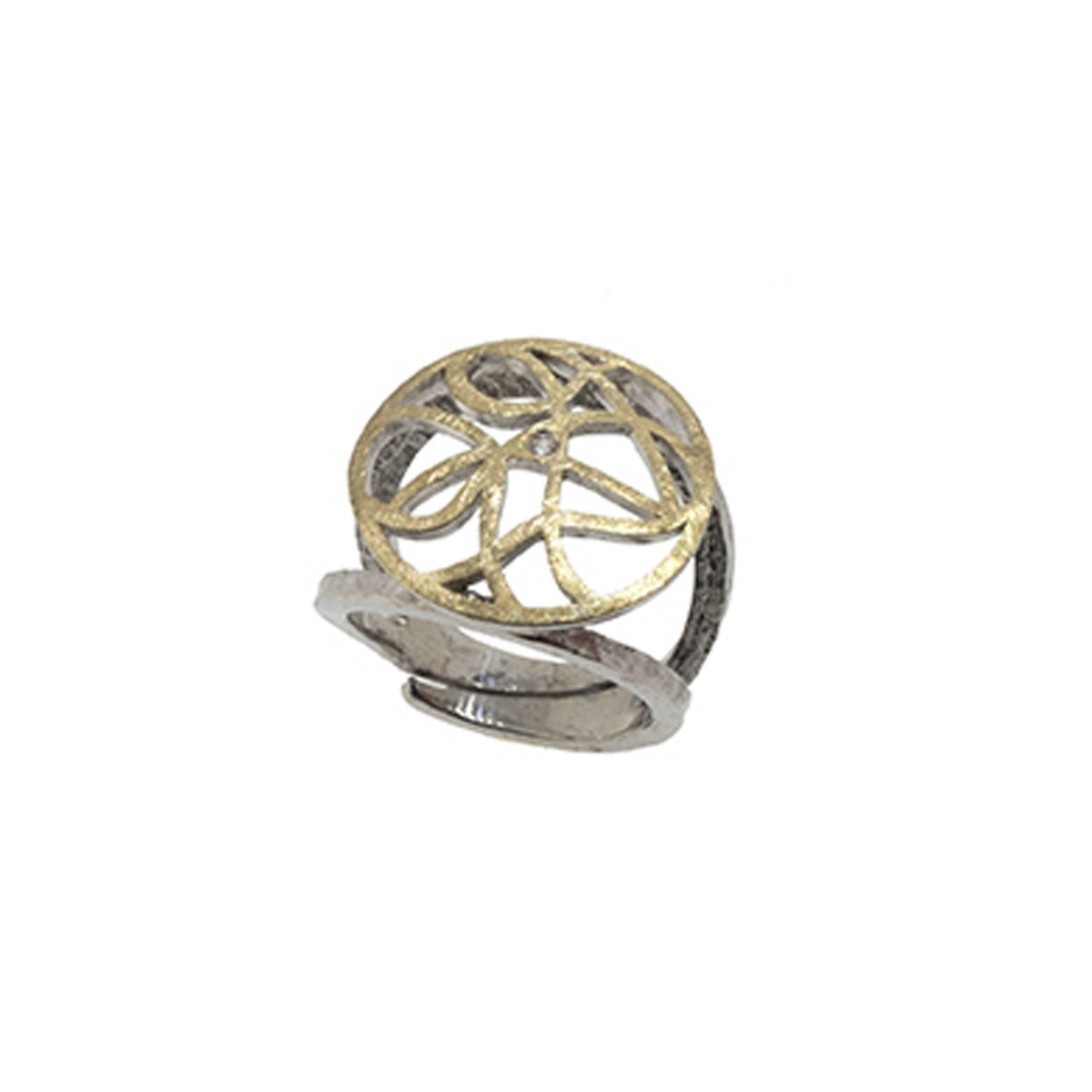 ANELL PLATA, OR I BRI 0.030 CT