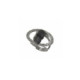 Silver ring and labradorite