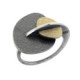 Anell de plata i or