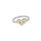 Anell de plata i or