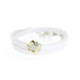 Pulsera de plata, oro y brillante