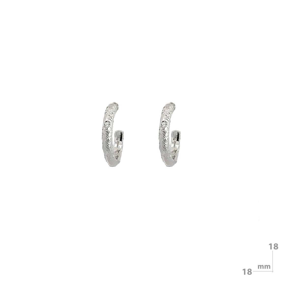 Criolla de plata y diamante