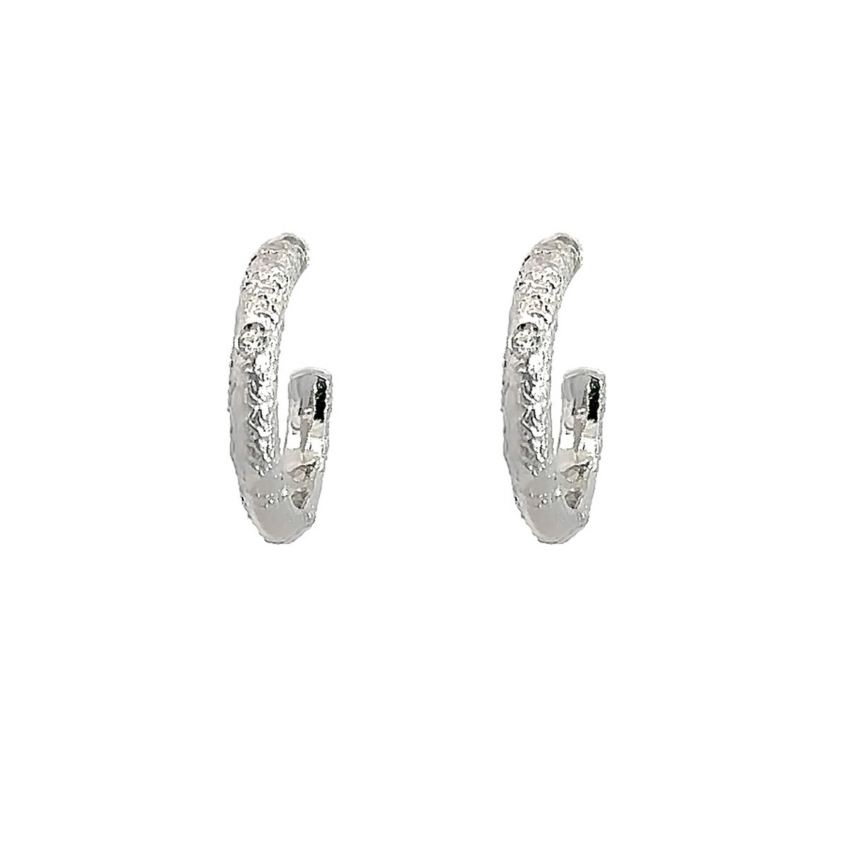 Criolla de plata y diamante