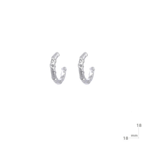Criolla de plata y diamante