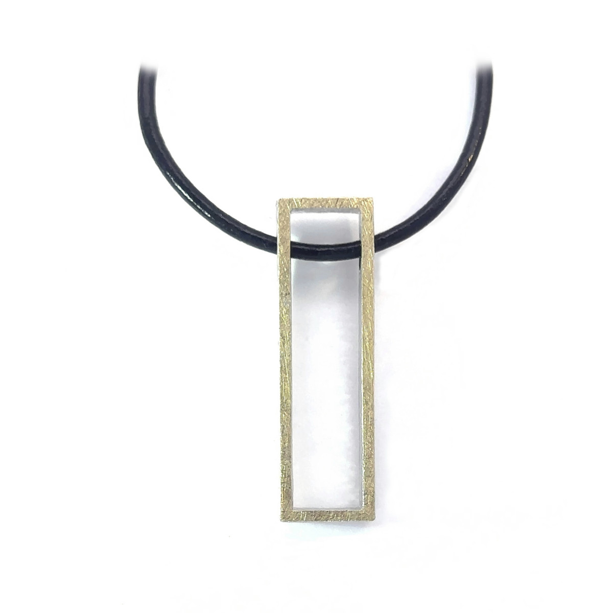 Silver and gold pendant