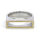 Anell de plata i or
