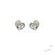 Pendientes de plata y oro