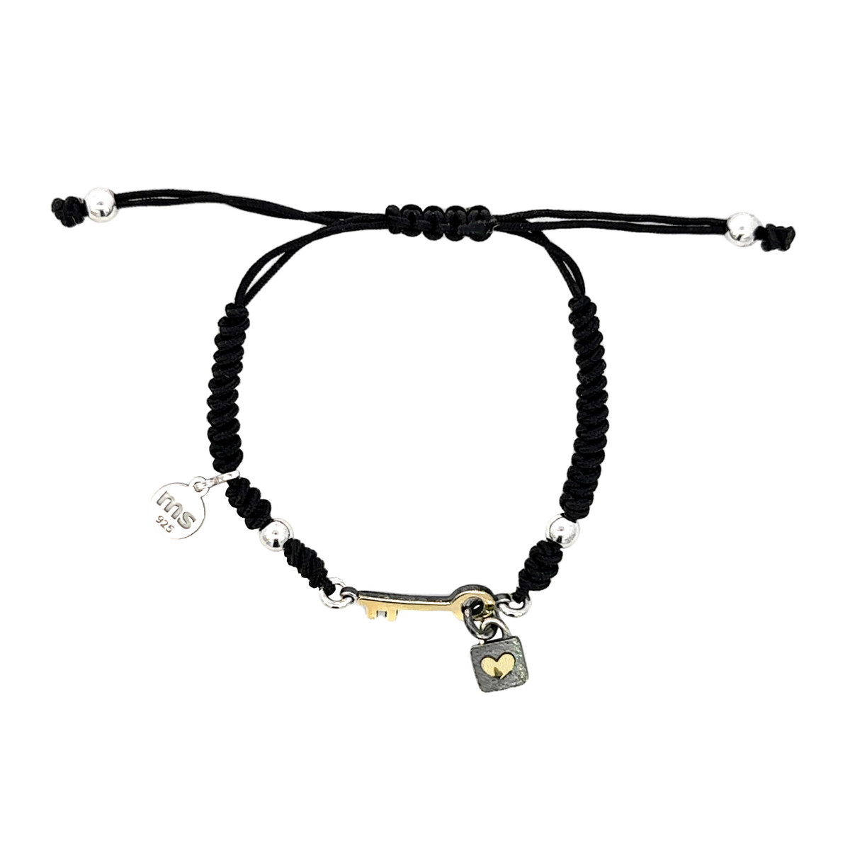 Pulsera de plata y oro