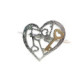 Anillo de plata y oro