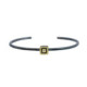 Pulsera de plata, oro y brillante
