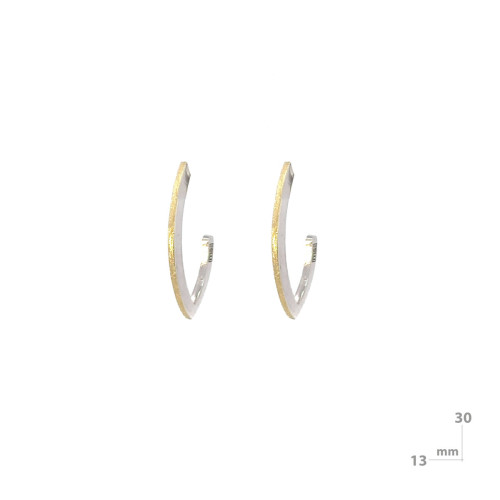 Silver and golden Creole