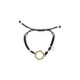 Bracelet  of silver and 18k gold